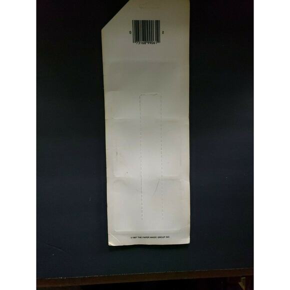 Vintage Eureka Christmas Gift Trims " Please Don't Peek "Tags Rare - Picture 7 of 7